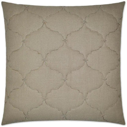 Muffett Sand Brown Throw Pillow With Insert