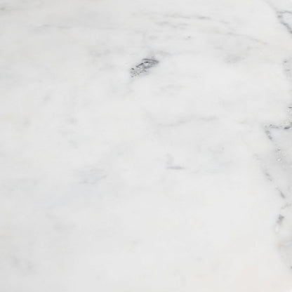 Mufid White Marble Top Round Bistro Table