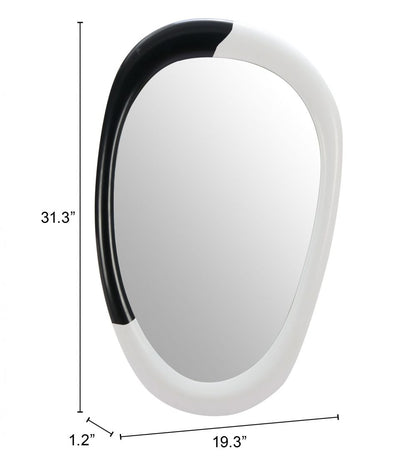 Muna Wood Frame Wall Mirror