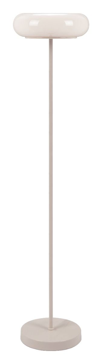 Munk Steel Cream Floor Lamp