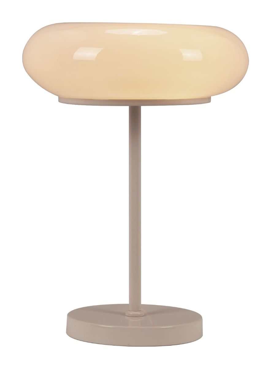 Munk Steel White Table Lamp