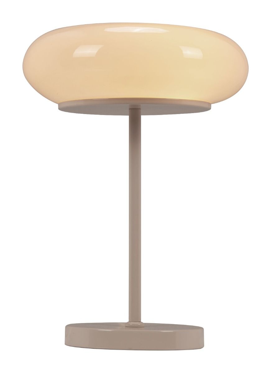 Munk Steel White Table Lamp