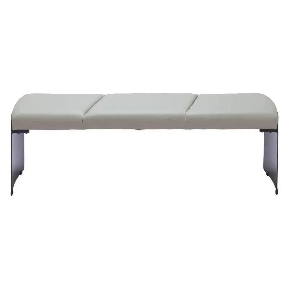 Mur Wooden Fabric Bench