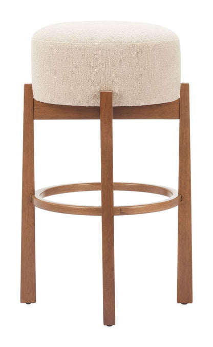 Nade Textured Fabric Barstool 2PC