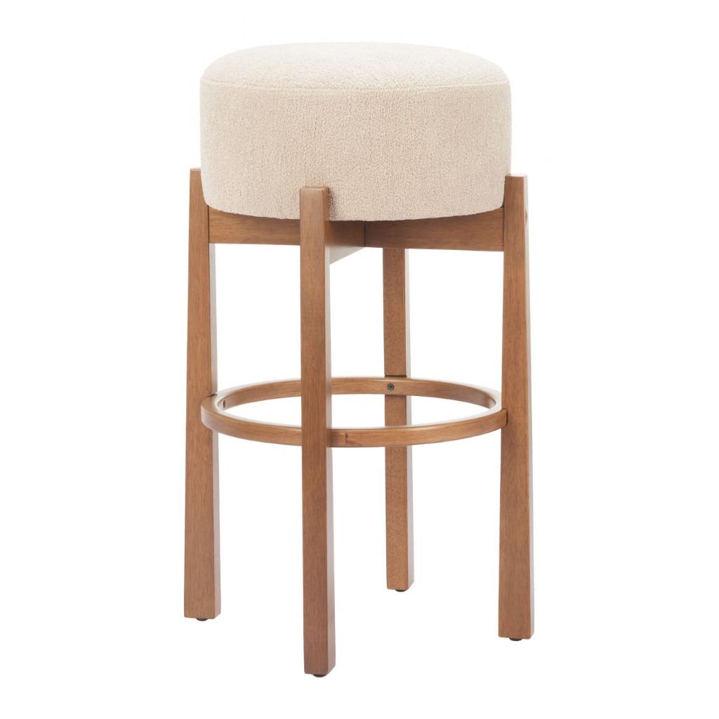 Nade Textured Fabric Barstool 2PC