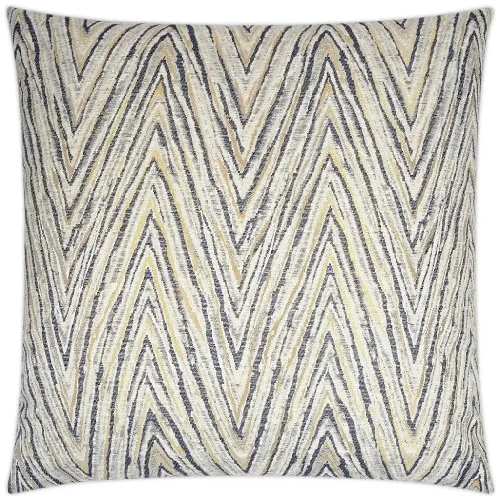 Nanga Glam Chevron Gold Large Throw Pillow Insert