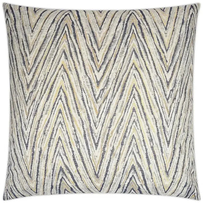 Nanga Glam Chevron Gold Large Throw Pillow Insert