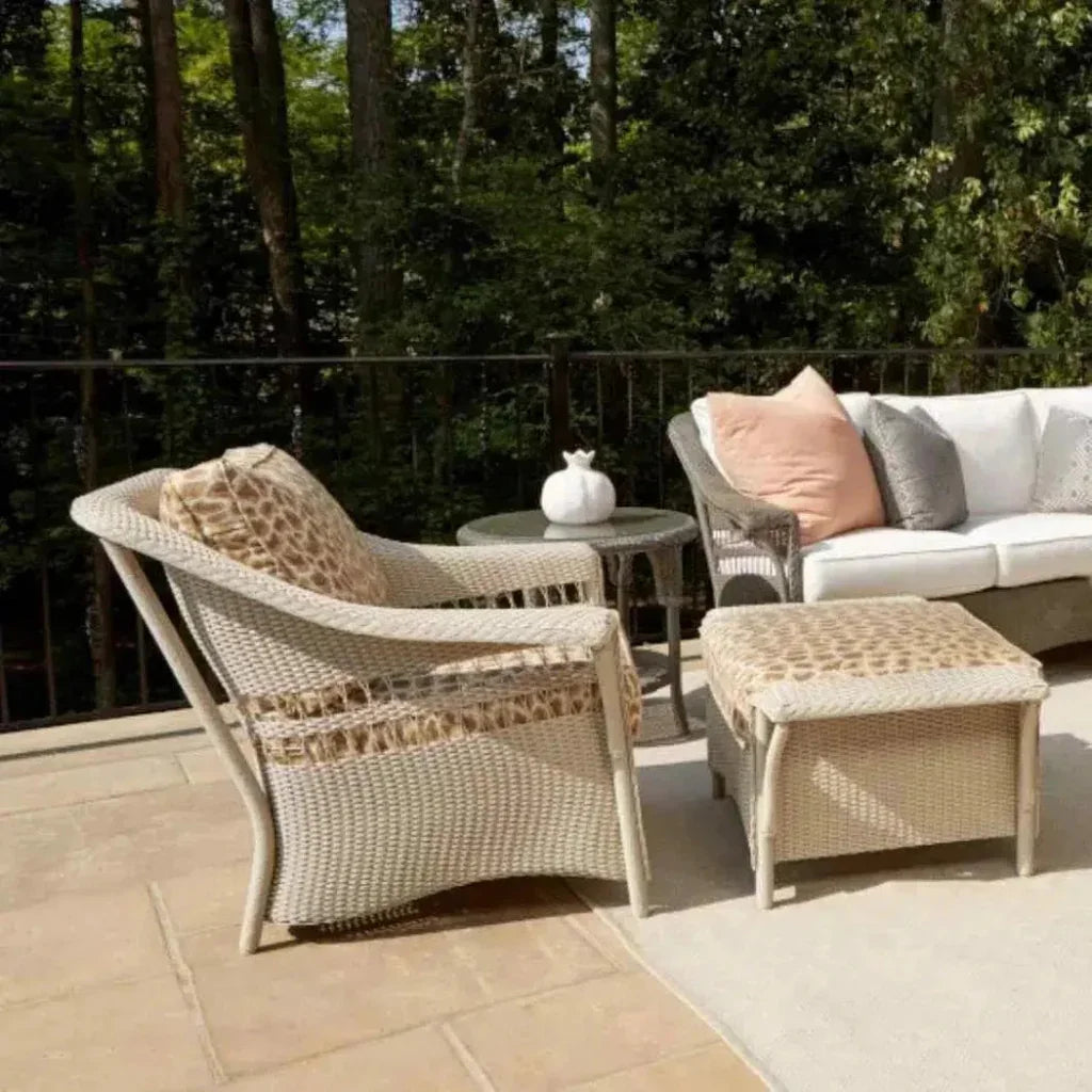 Nantucket Ottoman Premium Wicker Furniture