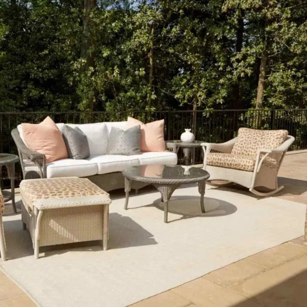 Nantucket Ottoman Premium Wicker Furniture