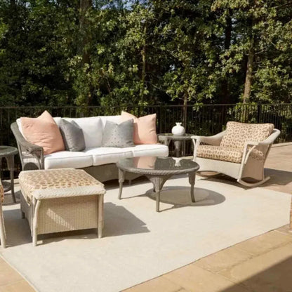 Nantucket Ottoman Premium Wicker Furniture