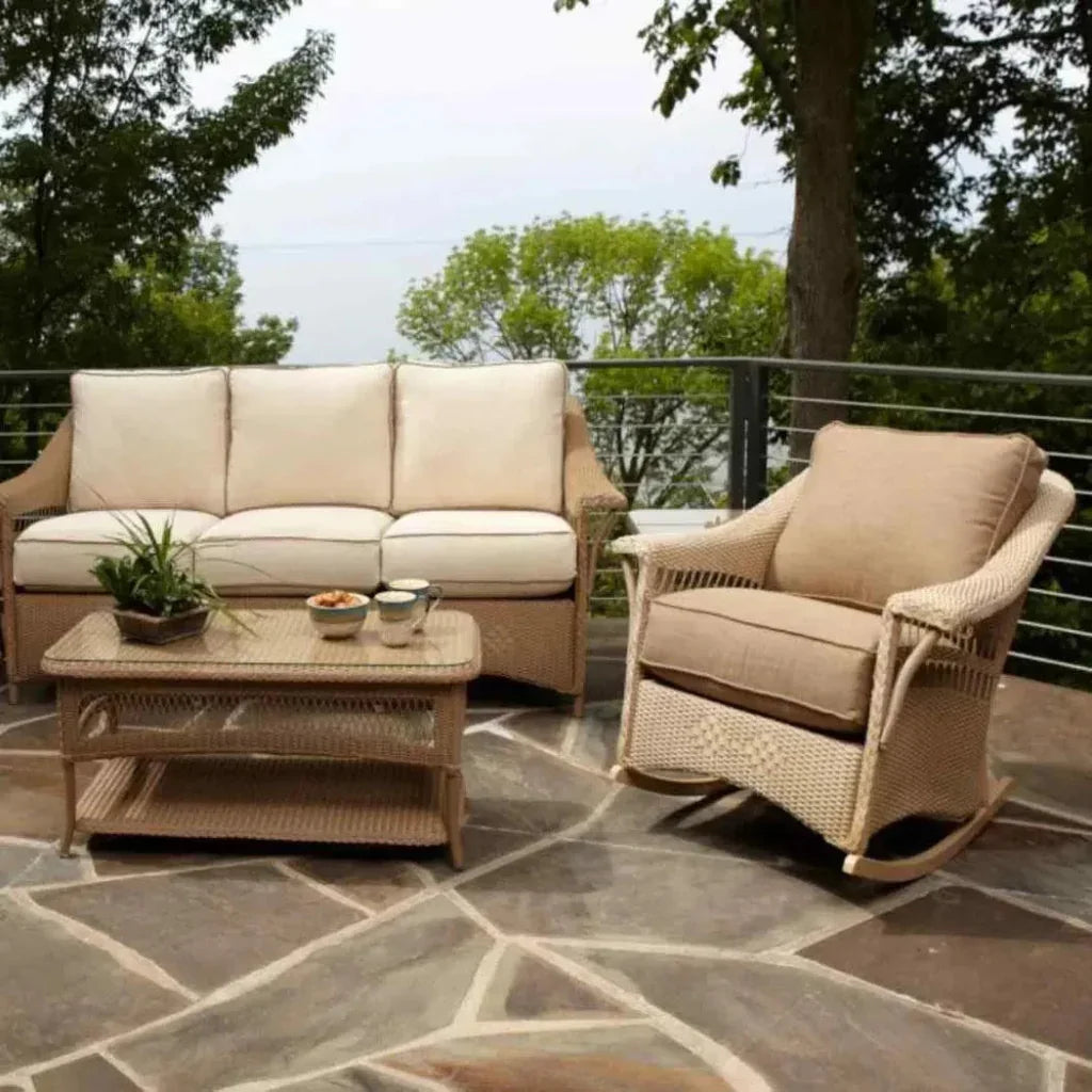 Nantucket Sofa Premium Wicker Furniture Lloyd Flanders