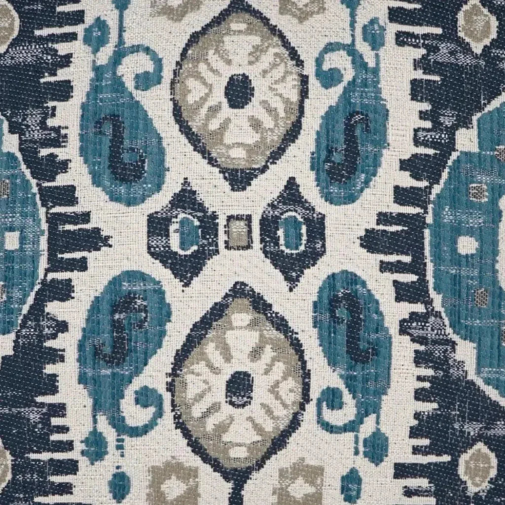 Navone Indigo Blue Teal Large Throw Pillow Insert