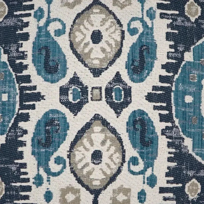 Navone Indigo Blue Teal Large Throw Pillow Insert