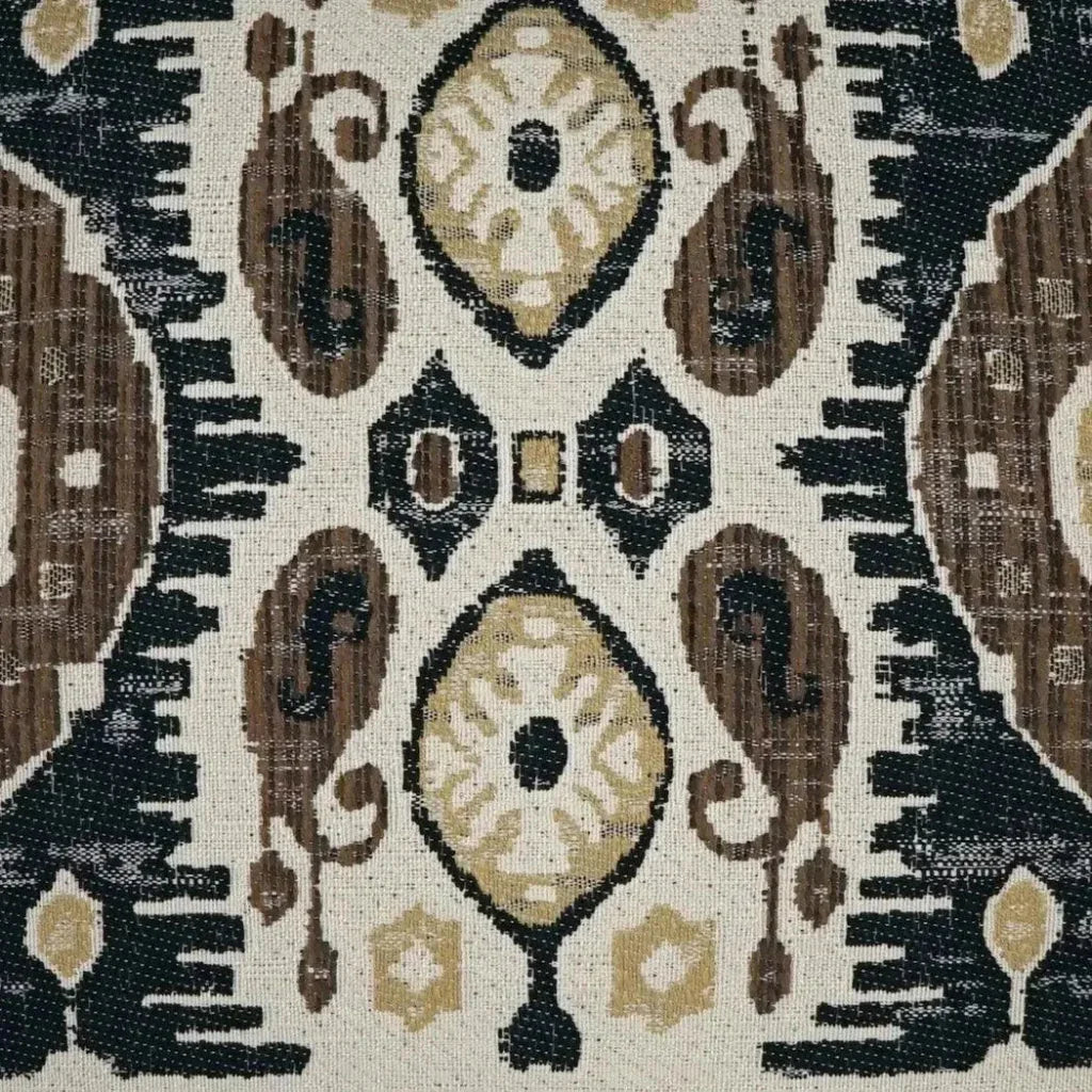 Navone Tweed Black Brown Large Throw Pillow Insert