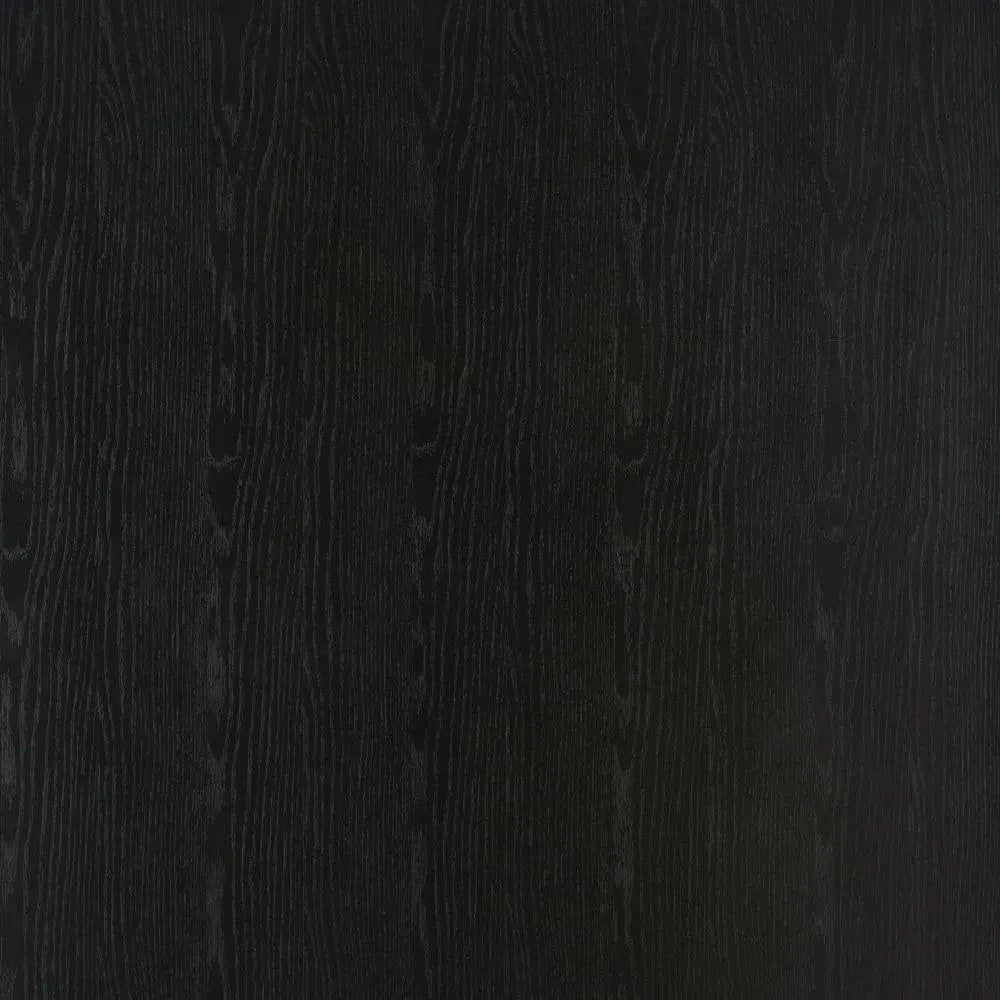 Nejaus Wood Black & Walnut Round Coffee Table