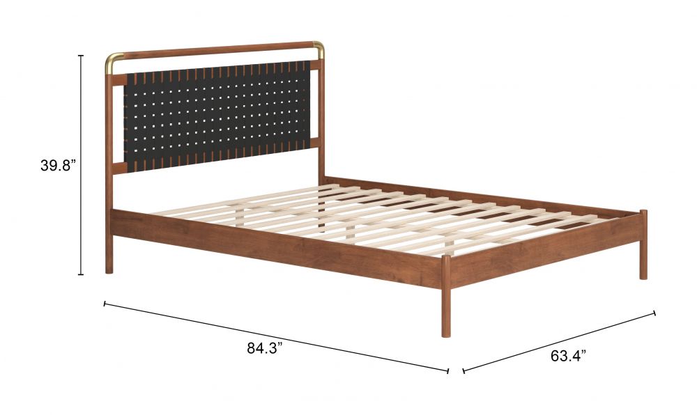 Netz Faux Leather Bed