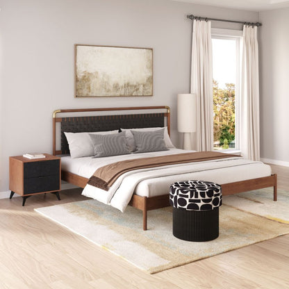 Netz Faux Leather Bed