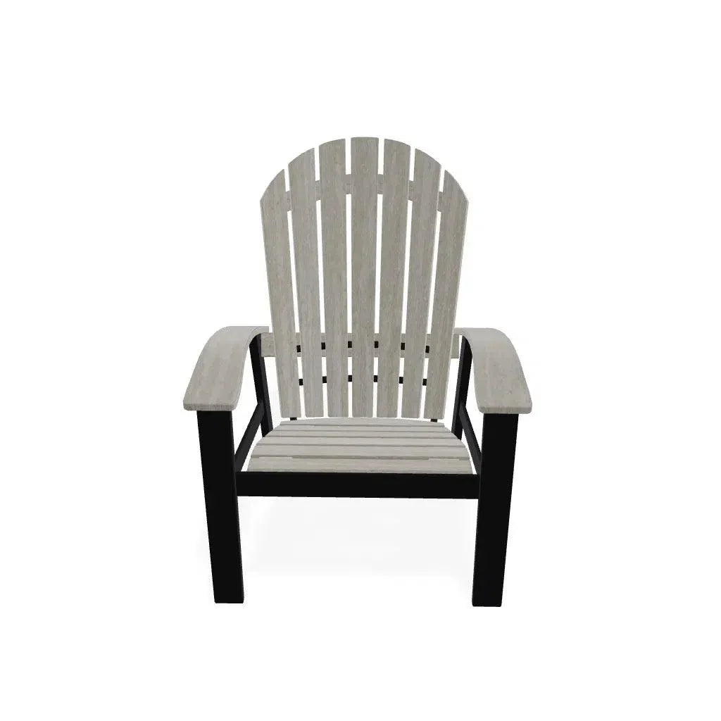 Newport Adirondack Outdoor Chair with Polymer Seat and Back