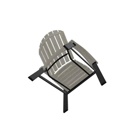 Newport Adirondack Outdoor Chair with Polymer Seat and Back
