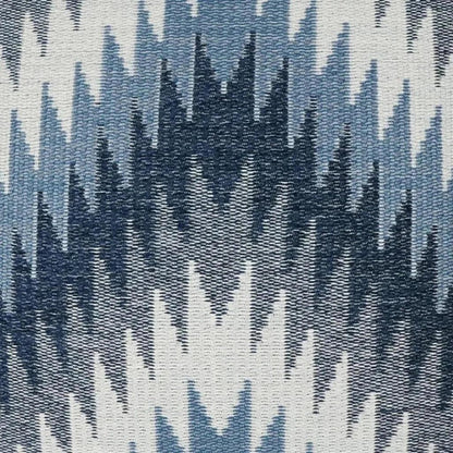 Nigel Ocean Chevron Blue Navy Large Throw Pillow Insert