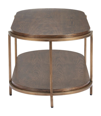 Niju Wood Top Oval Coffee Table
