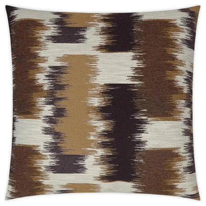Nila Max Caramel Western Chic Brown Large Throw Pillow