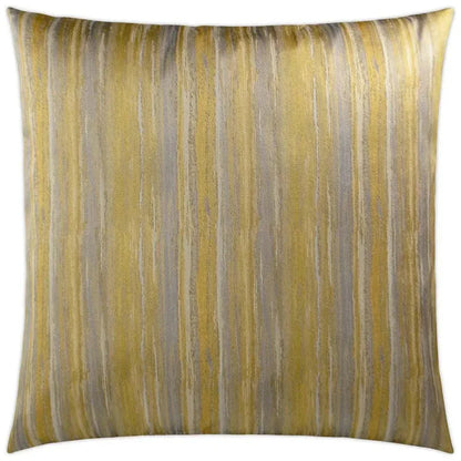 Nimby Bamboo Yellow Throw Pillow With Insert