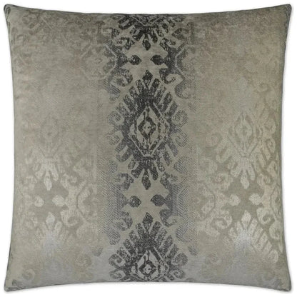 Nina Fog Brown Throw Pillow With Insert