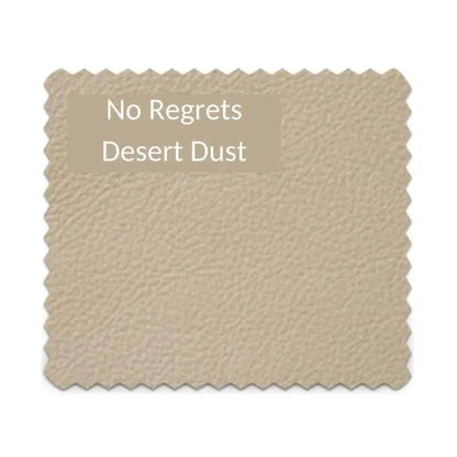 No Regrets Grain Leather Couch High Back Made the USA