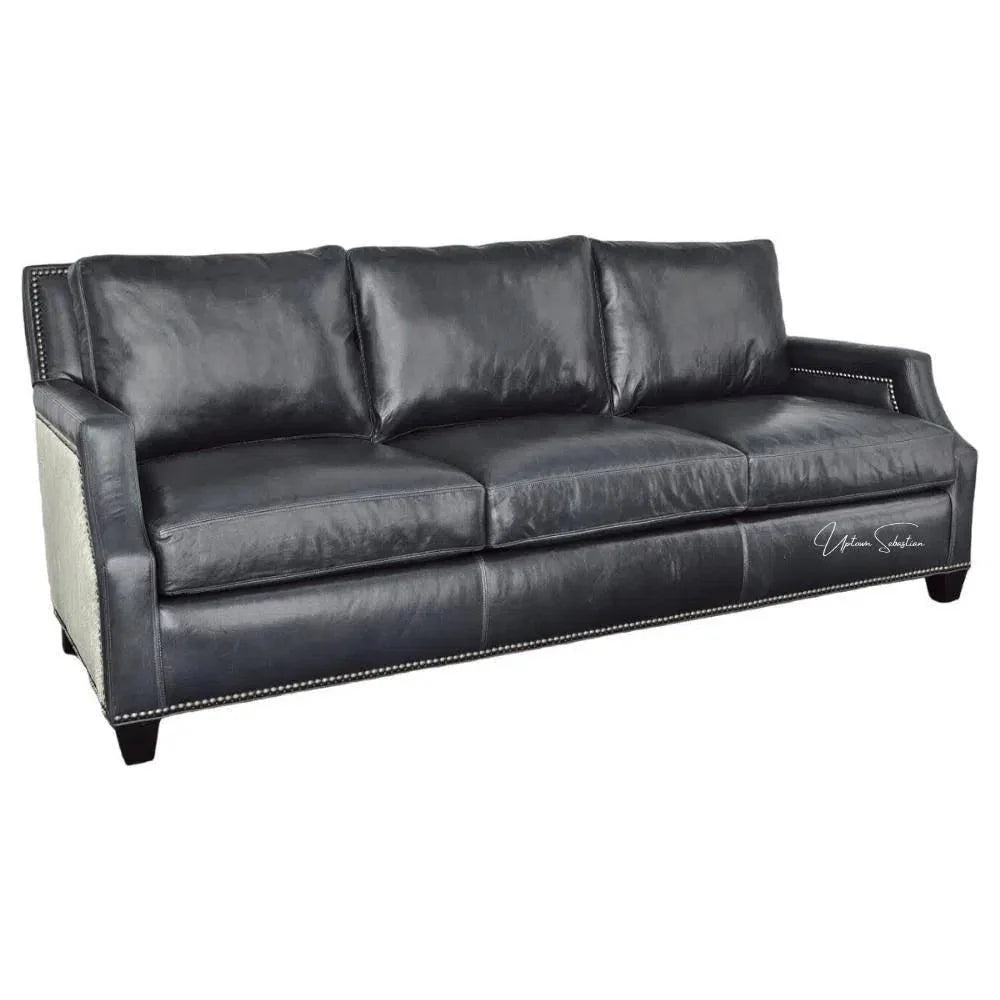 No Sofa Left Unexplored Custom Built Leather