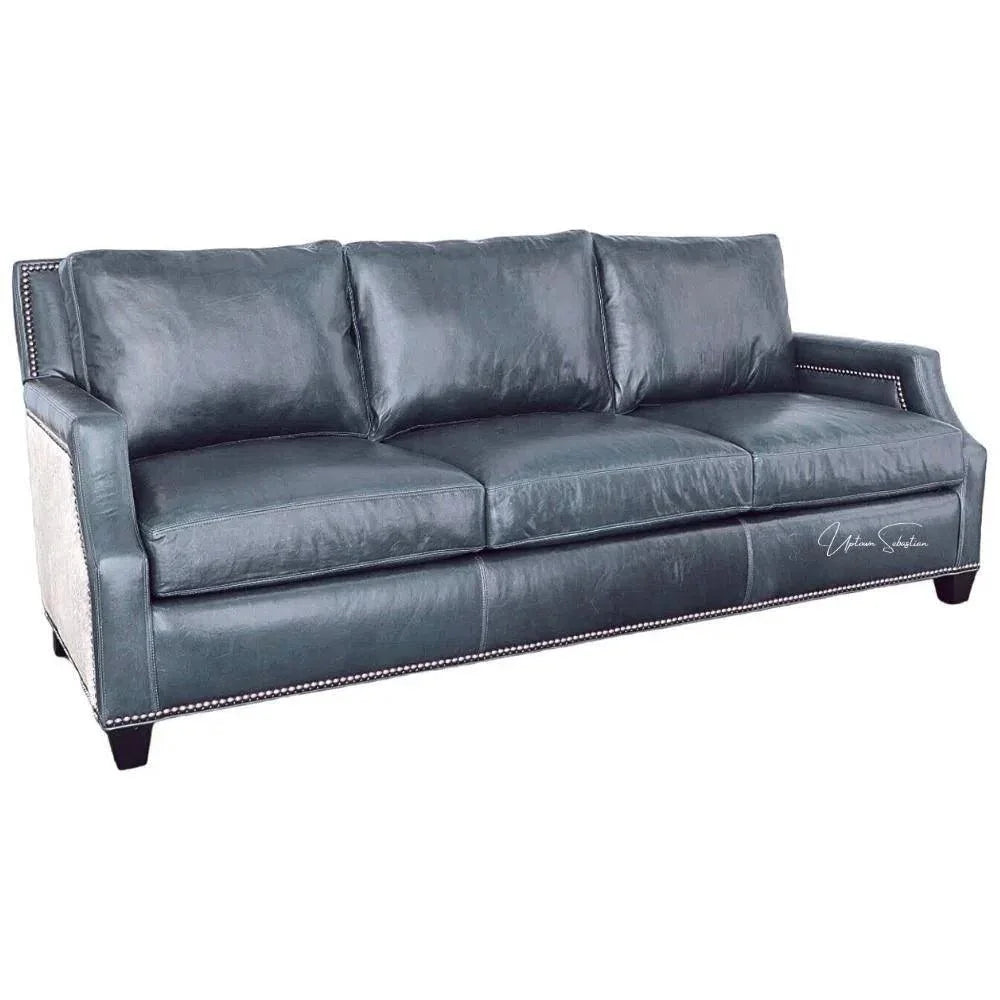No Sofa Left Unexplored Custom Built Leather
