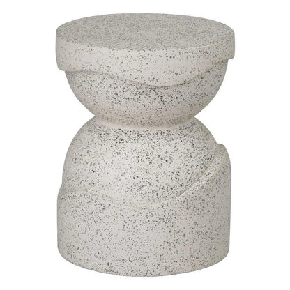Noah 18 in. Round Terrazzo Garden Stool