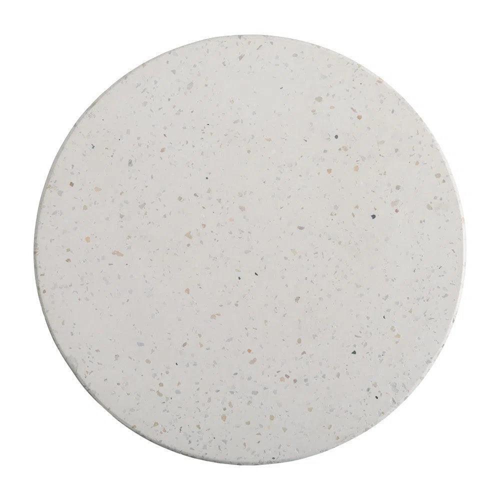 Noah 18 in. Round Terrazzo Garden Stool