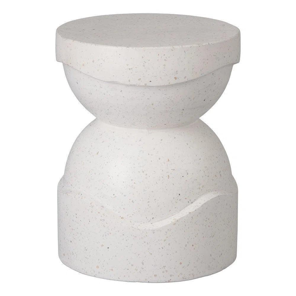 Noah 18 in. Round Terrazzo Garden Stool