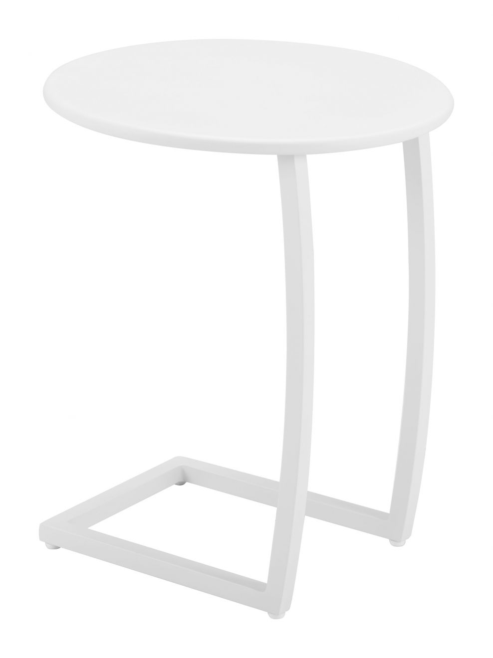 Noga Aluminum Round End Table