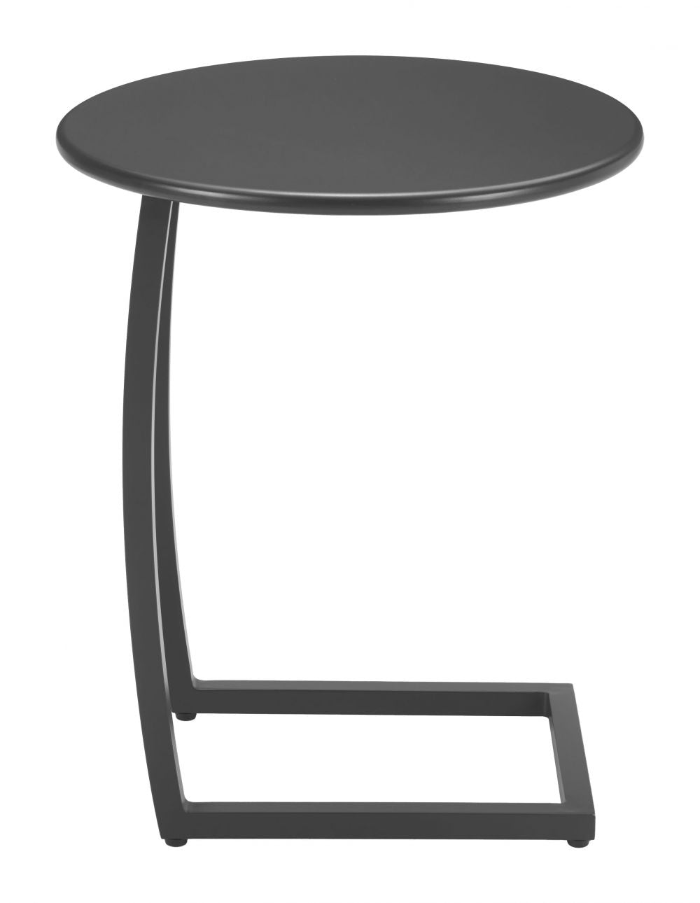 Noga Aluminum Round End Table