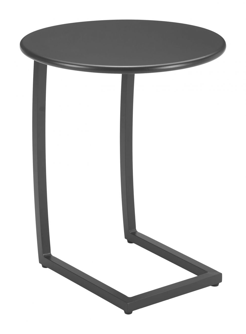 Noga Aluminum Round End Table