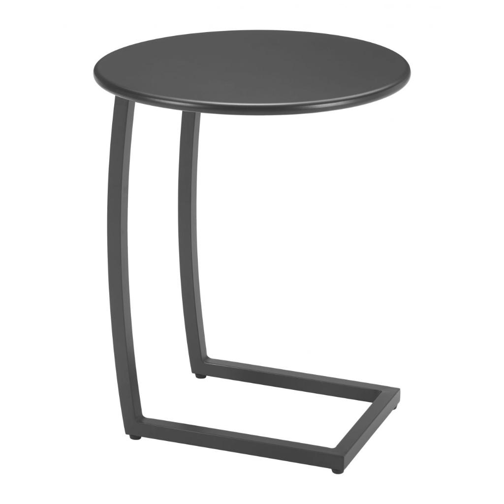 Noga Aluminum Round End Table