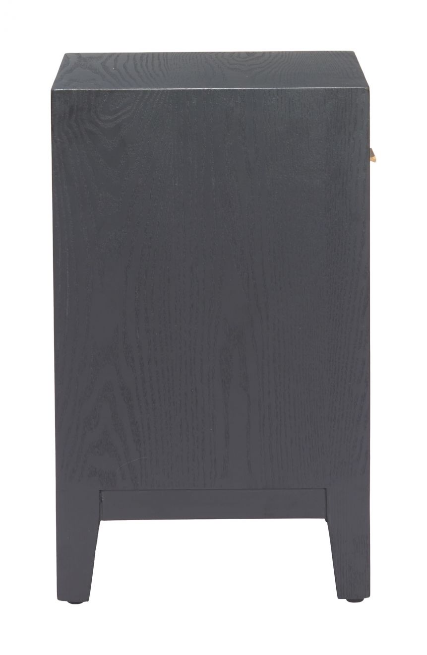 Noite One Drawer Wooden Side Table