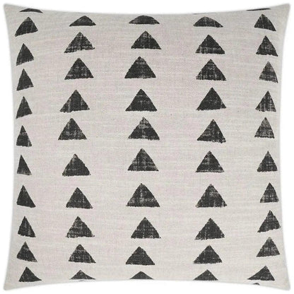 Nomadic Western Chic Black Large Throw Pillow Insert