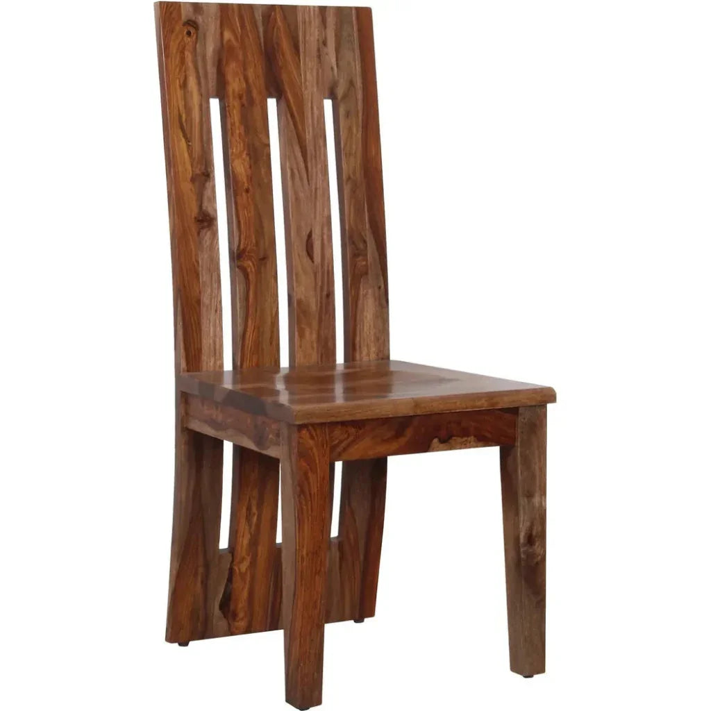 Norwella Wood Brown Dining Chair (Set of 2)