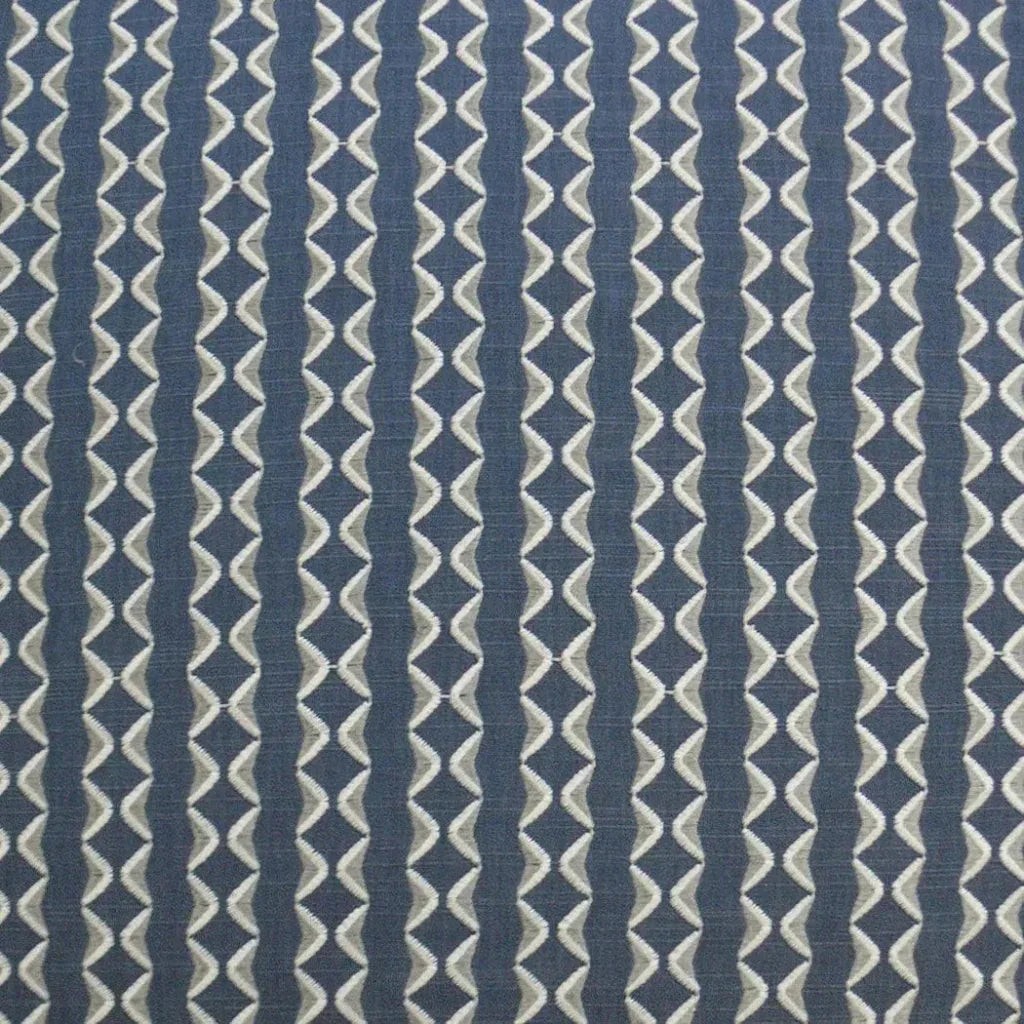 Notch Indigo Blue Throw Pillow With Insert