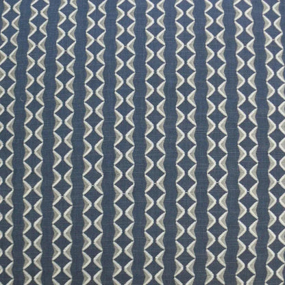 Notch Indigo Blue Throw Pillow With Insert