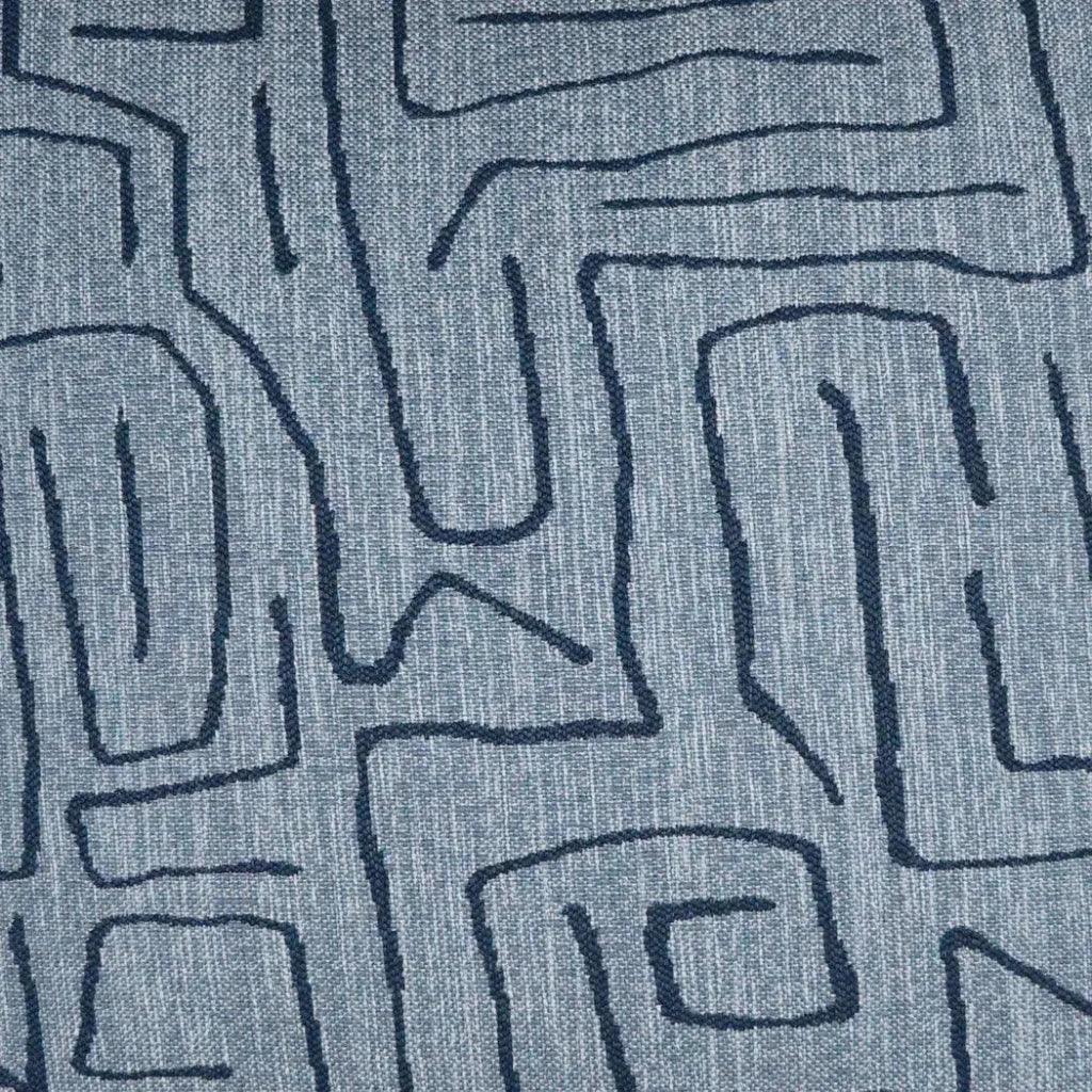 Novato Indigo Abstract Blue Large Throw Pillow Insert