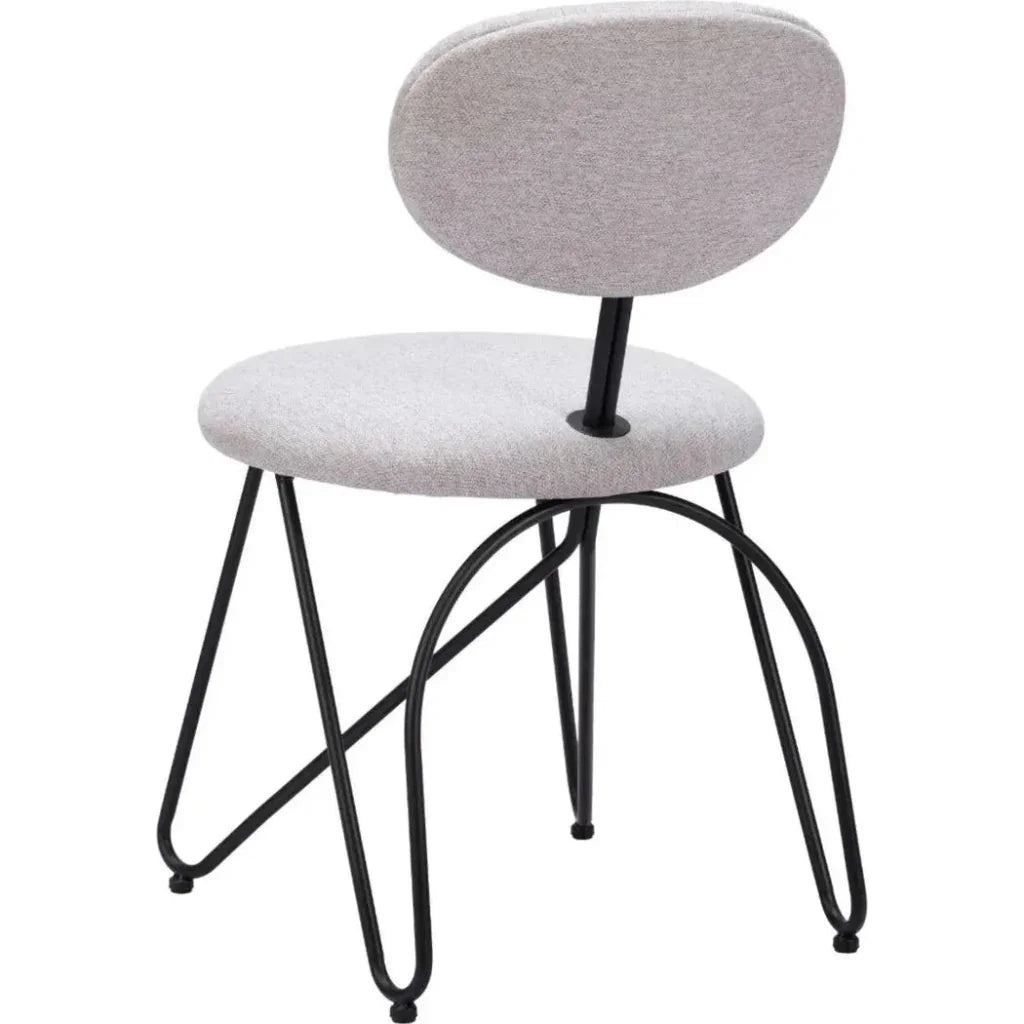 Novi Performance Fabric Armless Dining Chair 2PC