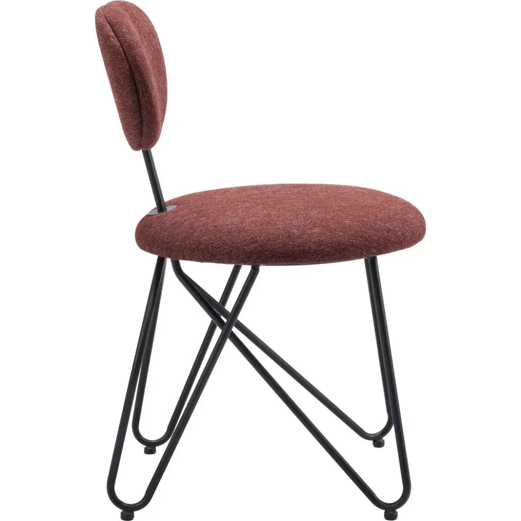 Novi Performance Fabric Armless Dining Chair 2PC