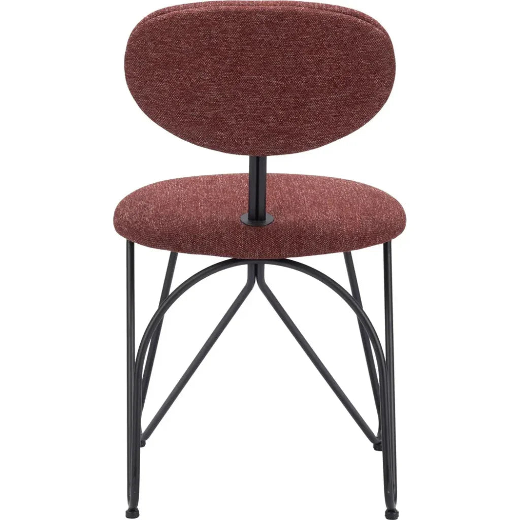 Novi Performance Fabric Armless Dining Chair 2PC