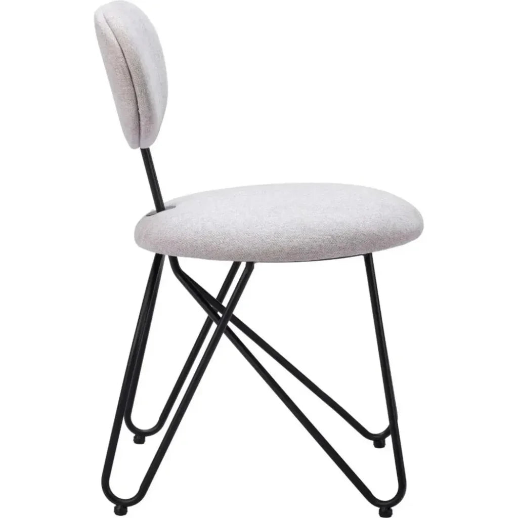 Novi Performance Fabric Armless Dining Chair 2PC