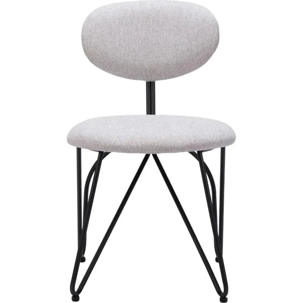 Novi Performance Fabric Armless Dining Chair 2PC