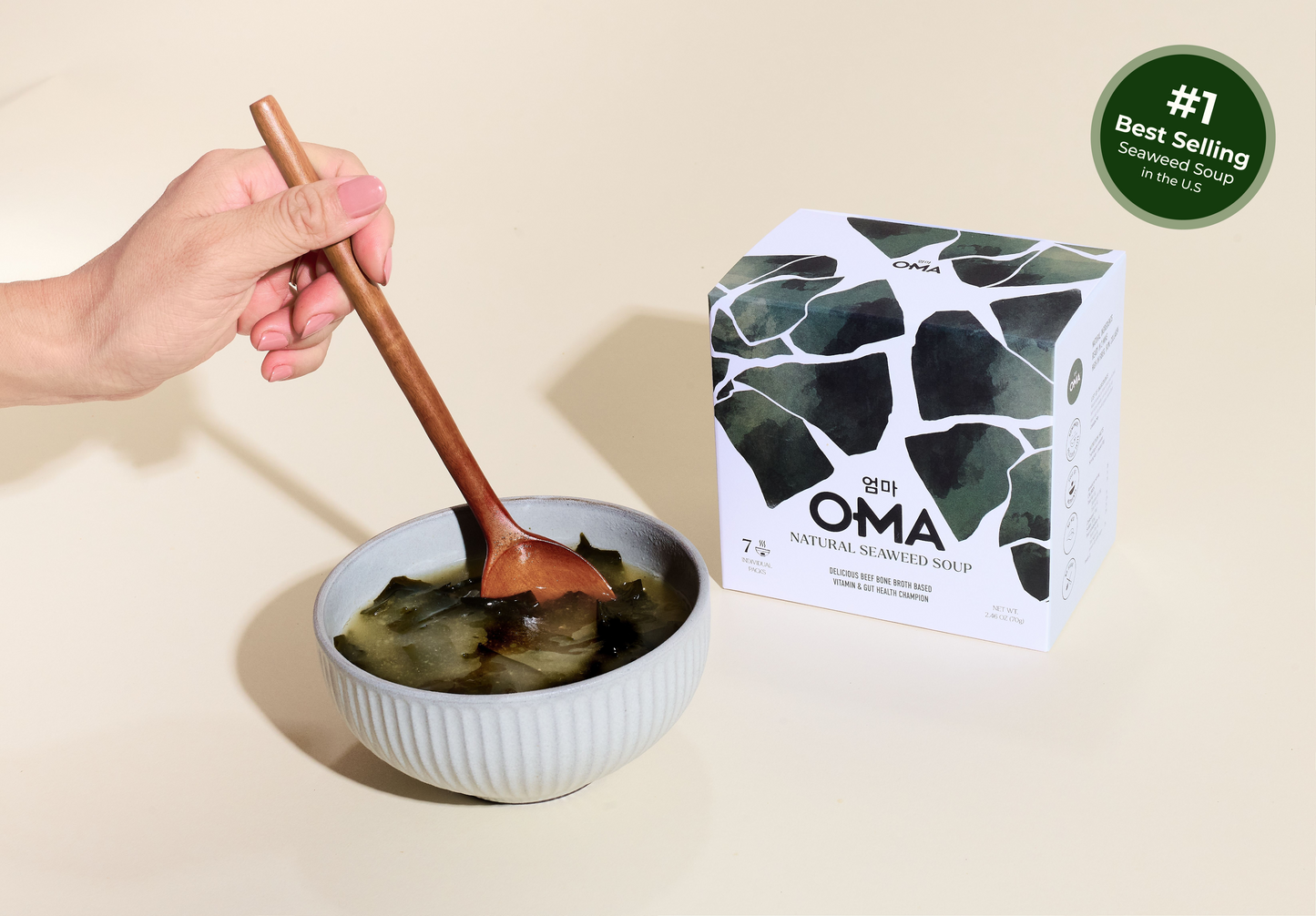 Nourishing Seaweed Soup Beef Bone Broth